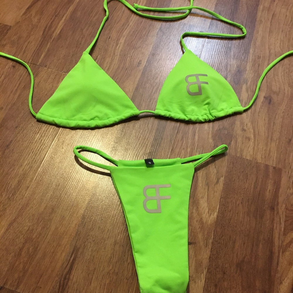 Green bikini